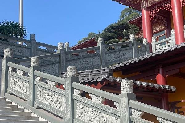 大连古建栏杆批发价格 工程案例二